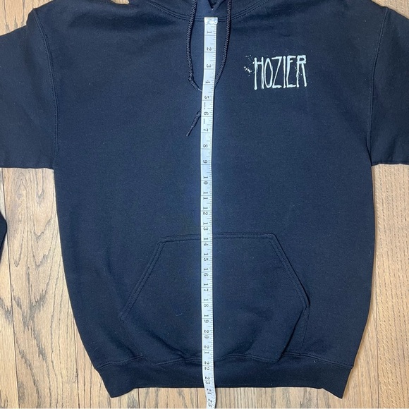 Hozier 2023 Tour Simple Living Things Black Hoodie Size Medium Unisex - Picture 5 of 10